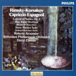 【中古】 リムスキー=コルサコフ:スペイン奇想曲/デイヴィッド・ジンマン,ロッテルダム・フィルハーモニー管弦楽団,ロバータ・アレクサンダー,ロッテルダム・フィルハーモニー“トーンクスト”女声合唱団