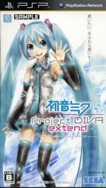 【中古】 初音ミク　－Project　DIVA－　extend／PSP