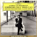 【中古】 ベートーヴェン：交響曲第3＆8番／クラウディオ・アバド（指揮）,ベルリン・フィルハーモニー管弦楽団