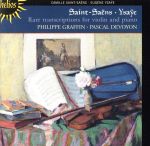【中古】 【輸入盤】Rare　Violin　Transcriptions−Works　By　Saint−Saens　＆／Saint−Saens（アーティスト）,Ysaye（アーティスト）