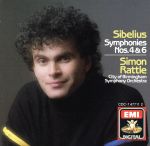 Chopin - 【中古】 【輸入盤】Symphonies　4　＆　6／Sibelius（アーティスト）,Rattle（アーティスト）,BirminghamSymphonyOrchestra（アーティスト）