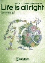 【中古】 ゴールデンボンバー LIVE DVD「“Life is all right”追加公演」（2011／5／17＠TOKYO DOME CITY HALL）（初回限定版）／ゴールデンボンバー