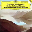 【中古】 【輸入盤】GRIEG:PEER GYNT SUITES 1&2 SIBELIUS:PELLEAS ET MELISANDE/ヘルベルト・フォン・カラヤ...