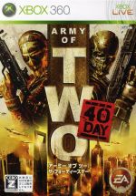 【中古】 アーミー オブ ツー:The 40th Day/Xbox360 【中古】 アーミー オブ ツー:The 40th Day/Xbox360