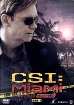 【中古】 CSI：マイアミ シーズン10 ザ ファイナル コンプリートDVD BOX－1／デヴィッド カルーソ,エミリー プロクター,ジェリー ブラッカイマー（製作総指揮）