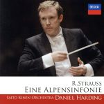 【中古】 R．シュトラウス：アルプス交響曲（SHM−CD）／ダニエル・ハーディング（cond）,サイトウ・キネン・オーケストラ,フィリップ・トーンドゥル（ob）,ラデク・バボラーク（hr）,ガボール・タルコヴィ（tp）,井上静香（vn）,岩田な
