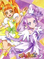 【中古】 ドキドキ！プリキュア　Vol．2（Blu－ray　Disc）／東堂いづみ（原作）,生天目仁美（相田マナ、キュアハート）,寿美菜子（菱川六花、キュアダイヤモンド）,渕上舞（四葉ありす、キュアロゼッタ）,高橋晃（キャラクターデザイン）,高