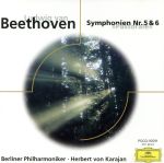 【中古】 ベートーヴェン：交響曲第5＆6番／ヘルベルト・フォン・カラヤン（cond）,ベルリン・フィルハーモニー管弦楽団 bookoffonline-13627810 ブックオフ 楽天市場店 パッケージ画像