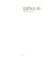 【中古】 LENA×10　Remerciement／藤井リナ【著】