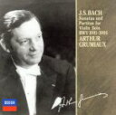  J．S．バッハ：無伴奏ヴァイオリン・ソナタとパルティータ（全曲）／アルテュール・グリュミオー（vn）