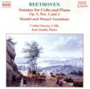 【中古】 【輸入盤】Beethoven： Sonatas for Cello and Piano Op．5／Csaba Onczay／Jeno Jando