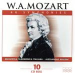  Mozart：　46　Symphonies（10CD）／アレッサンドロ・アリゴーニ（指揮）／オーケストラ・フィルアルモニカ・イタリアーナ