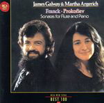 ジェームズ・ゴールウェイ＆マルタ・アルゲリッチ販売会社/発売会社：（株）ソニー・ミュージックジャパンインターナショナル(（株）ソニー・ミュージックディストリビューション)発売年月日：1999/11/20JAN：4988017090916RCAレッド・シール〜ベスト100シリーズ。フルート奏者、ジェームズ・ゴールウェイのピアニスト、マルタ・アルゲリッチとの共演によるプロコフィエフ、フランク作品を収録した、’75年録音盤。　（C）RS