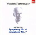 【中古】 ベートーヴェン:交響曲第4番&第7番/W.フルトヴェングラー(指揮),ウィーン・フィルハーモニー管弦楽団(po.)
