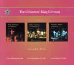 キング・クリムゾン販売会社/発売会社：ユニバーサルミュージック　インターナショナル(ユニバーサルミュージック)発売年月日：2005/09/28JAN：4988005405227オフィシャルWEB　siteでの通信販売のみで入手可能なオフィシャル・コレクターズ・アルバムをセットにした第9弾。1969年11月22日『Filmore　East』、1982年7月30日『Live　at　Mann　Music　Centre』、1999年3月25日『Live　at　Antones』のライヴCD3枚をセットにして発表。　（C）RS／／付属品〜外箱付