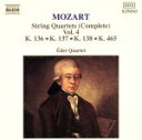 【中古】 モーツァルト:弦楽四重奏曲 第4集/エーデル弦楽四重奏団