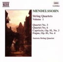 【中古】 メンデルスゾーン:弦楽四重奏曲/オーロラ弦楽四重奏団