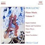 【中古】 プーランク：ピアノ作品集（3） ／オリヴィエ・カザール 【中古】afb