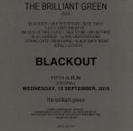 【中古】 BLACKOUT（初回限定盤）（DVD付）／the　brilliant　green