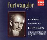 【中古】 ブラームス：交響曲第4番／W．フルトヴェングラー（cond）,ベルリン・フィルハーモニー管弦楽団,ウィーン・フィルハーモニー管弦楽団 bookoffonline-13588309 ブックオフ 楽天市場店 パッケージ画像