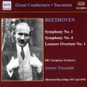 【中古】 ベートーヴェン：交響曲第1番／トスカニーニ