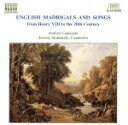 【中古】 イギリスのマドリガルと歌曲集(ヘンリー8世の時代から20世紀まで)/ジェレミー・サマリー