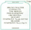 【中古】 モーツァルト：交響曲第40番／ブラームス：交響曲第2番～ベルリン・フィルをふる／ブルーノ・ワルター