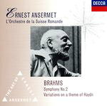 【中古】 ブラームス：交響曲第2＆4番／エルネスト・アンセルメ,スイス・ロマンド管弦楽団 bookoffonline-13548320 ブックオフ 楽天市場店 パッケージ画像