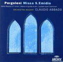 【中古】 ペルゴレージ:聖エミディオのためのミサ曲、他/クラウディオ・アバド(cond),ヴェロニカ・カンジェミ(S),サラ・ミンガルド(A),ラヘル・ハルニシ...