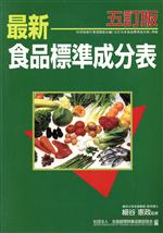 【中古】 最新食品標準成分表　五訂版 1点（80kcal）当たり重量値、食品の重量目安つき　五訂版／全国調理師養成施設協会(編者),細谷憲政