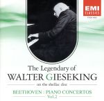 【中古】 ベートーヴェン：ピアノ協奏曲集（2）〈SPレコードに聴くワルター・キーゼキングの遺産Vol．5〉／ワルター・ギーゼキング