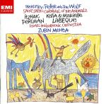 【中古】 プロコフィエフ：ピーターと狼／サン＝サーンス：動物の謝肉祭／イツァーク・パールマン／ラ..