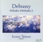 舘野泉販売会社/発売会社：（株）ポニーキャニオン(（株）ポニーキャニオン)発売年月日：1991/07/21JAN：4988013273238かつて別々のカップリングで出ていた2集を1枚に新編集したCD。このドビュッシーに聴く舘野の演奏では，全体を貫く透明なトーンが印象的である。そして，曲想に応じた精妙な描写がきわ立つなかに，館野の繊細で鋭敏な感性が光っている。