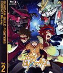 【中古】 ガンダムビルドファイターズ　COMPACT　Blu－ray　Vol．2＜最終巻＞（Blu－ray　Disc）／矢立肇（原作）,富野由悠季（原作）,小松未可子（イオリ・セイ）,國立幸（レイジ）,石川由依（コウサカ・チナ）,大貫健一（キャ