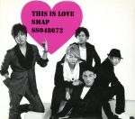 【中古】 This　is　love（初回限定盤）（SS　version）（DVD付）／SMAP