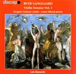 【中古】 【輸入盤】VIOLIN　SONATAS　VOL．1／R．Langgaard（アーティスト）