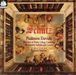 【中古】 【輸入盤】Schutz；Psalms　of　David／TrinityCollegeChoir（アーティスト）,Marlow（アーティスト）