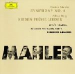 【中古】 マーラー：交響曲第4番／クラウディオ・アバド（cond）,ルネ・フレミング（S）,ベルリン・フィルハーモニー管弦楽団 bookoffonline-13578850 ブックオフ 楽天市場店 パッケージ画像