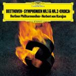 【中古】 ベートーヴェン：交響曲第1番＆第3番「英雄」（SHM−CD）／ヘルベルト・フォン・カラヤン（cond）,ベルリン・フィルハーモニー管弦楽団 bookoffonline-13597741 ブックオフ 楽天市場店 パッケージ画像