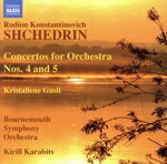 【中古】 シチェドリン：管弦楽のための協奏曲第4番／カラビッツ