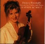 【中古】 レスピーギ：ヴァイオリン・ソナタ　ロ短調〜フランク／ヴァイオリン・ソナタ　イ長調／カトリーン・ショルツ（ヴァイオリン）,ゲラルド・ファウトゥ（ピアノ）