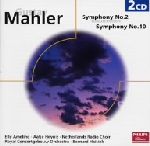 【中古】 マーラー：交響曲第2＆10番／ベルナルト・ハイティンク（指揮）,アムステルダム・コンセルトヘボウ管弦楽団,エリー・アーメリング,アーフェ・ヘイニス,オランダ放送合唱団 bookoffonline-13637484 ブックオフ 楽天市場店 パッケージ画像