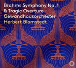 【中古】 ブラームス：交響曲第1番＆悲劇的序曲／ライプツィヒ・ゲヴァントハウス管弦楽団,ヘルベルト・ブロムシュテット（cond）