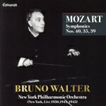 【中古】 モーツァルト交響曲集（40番・35番・39番）（UHQCD）／ブルーノ・ワルター,ニューヨーク・フィルハーモニー管弦楽団のサムネイル