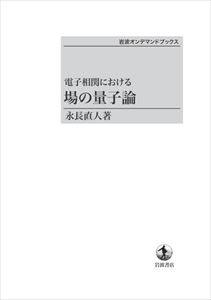 電子相関における 場の量子論 岩波オンデマンドブックス 三省堂書店オンデマンド
