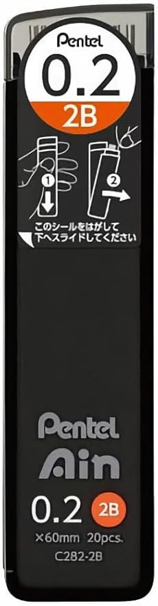 ڤƤ Ain  㡼ץڥ󥷥ؿ 0.2mm 2B C282-2B ֥å 20  ɮ ե ץ쥼   ´...