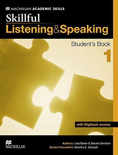 Skillful -Listening and Speaking Student's Book and Digibook Level 1 (MacMillan Academic Skills) BakerLida GershonSteve; Zem