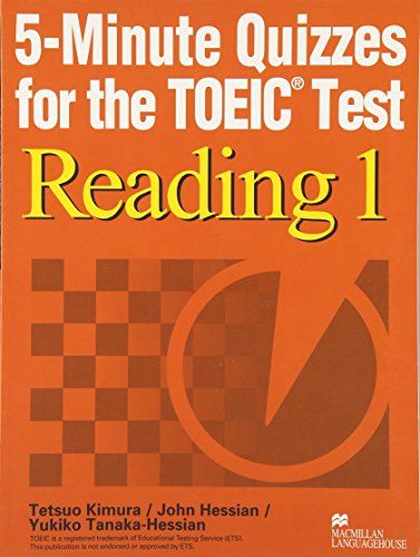 5minute quizzes for the TOEIC test read 1TOEIC5ʬ֥ɥ꡼ǥ