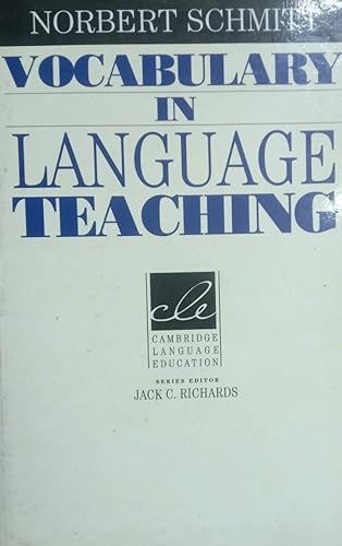 Vocabulary in Language Teaching (Cambridge Language Education)