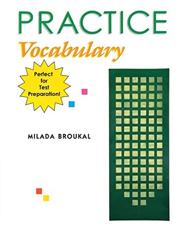 Practice Vocabulary Text (176 pp) [ペーパーバック] Broukal， Milada